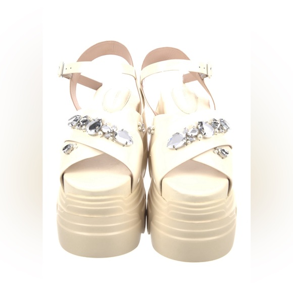 Simone Rocha Crystal Platform Sandals - Picture 3 of 7
